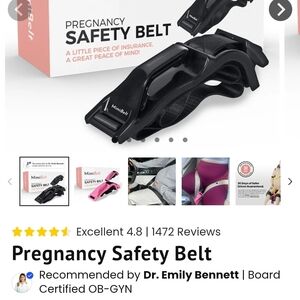 Black Pregnancy Safety Belt